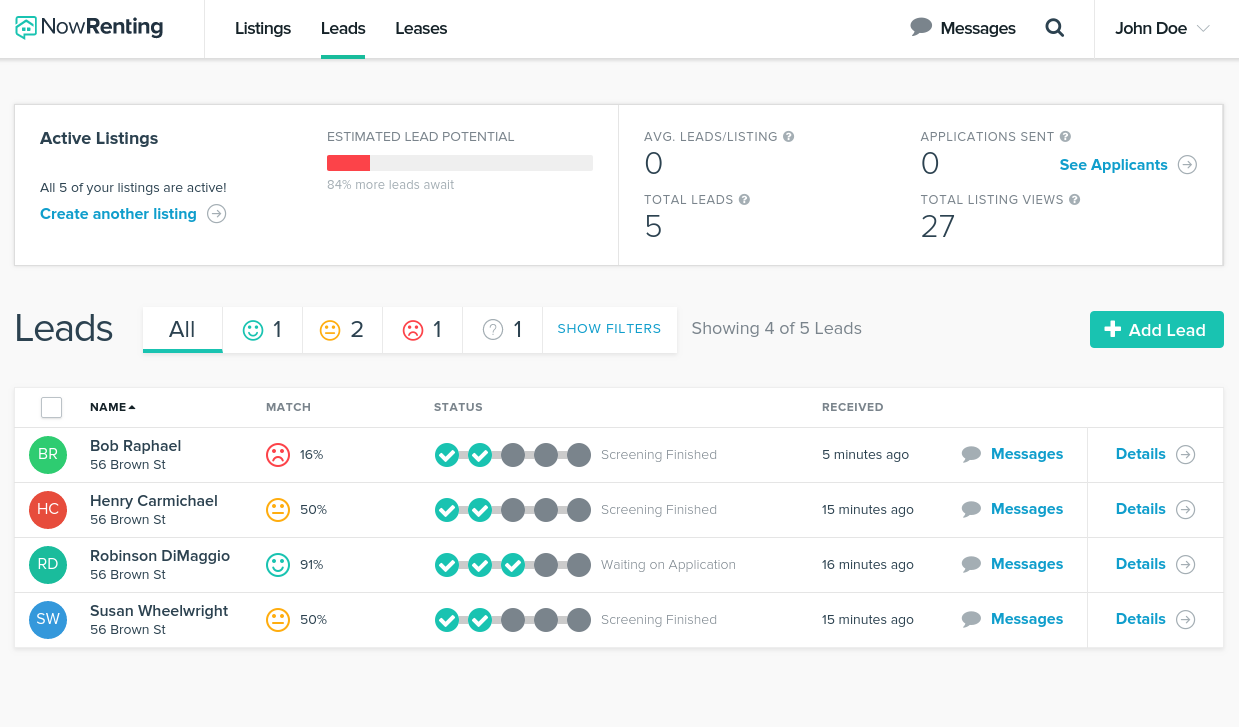 Best Tenant Screening Tool: NowRenting