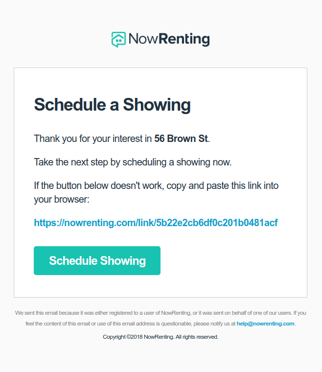 Streamline Rental Showings